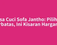 Jasa Cuci Sofa Jantho: Pilihan Terbatas, Ini Kisaran Harganya