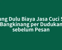 Hitung Dulu Biaya Jasa Cuci Sofa Bangkinang per Dudukan sebelum Pesan