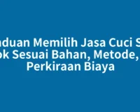 Panduan Memilih Jasa Cuci Sofa Solok Sesuai Bahan, Metode, dan Perkiraan Biaya